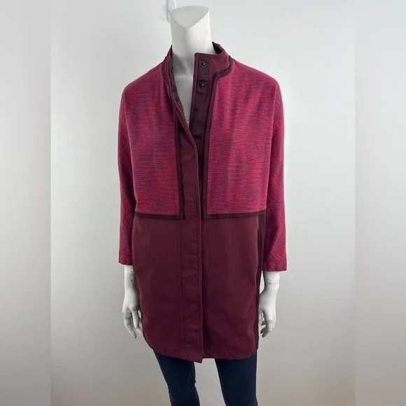 LULULEMON Cocoon Car Coat Berry size XS - Picture 4 of 11